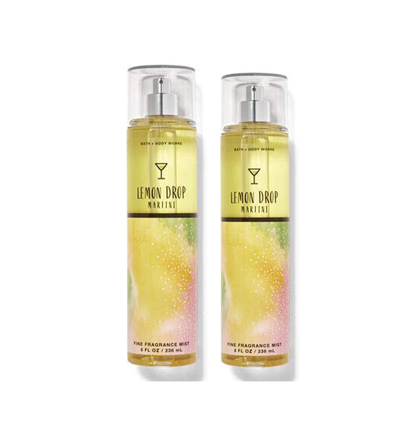 LEMON DROP MARTINI Bath & Body Works Fine Fragrance Mist 2-Pack