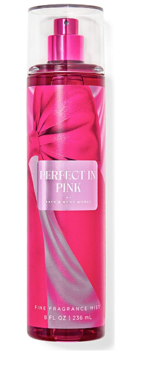 PERFECT IN PINK Bath & Body Works Fine Fragrance Mist 8 oz