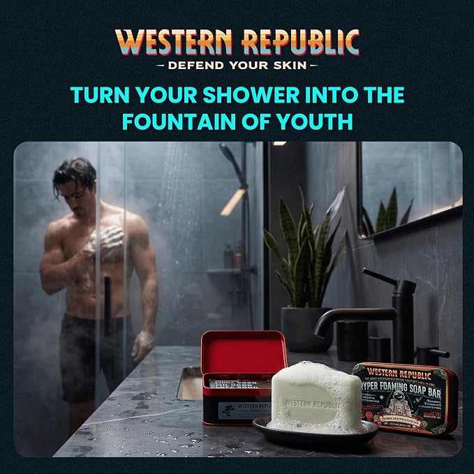 Western Republic Double Scent Men’s Soap Bar 2-Pack - product image 6