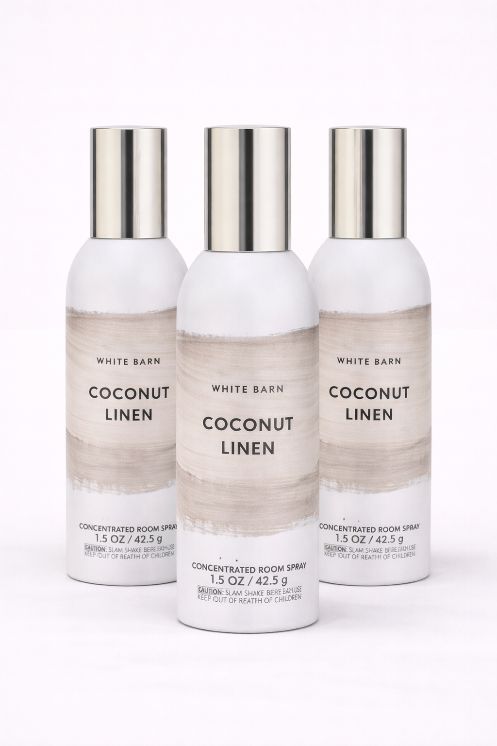 Coconut Linen Room Spray 3 Pack | Home Fragrance 1.5 Oz / 42.5 G