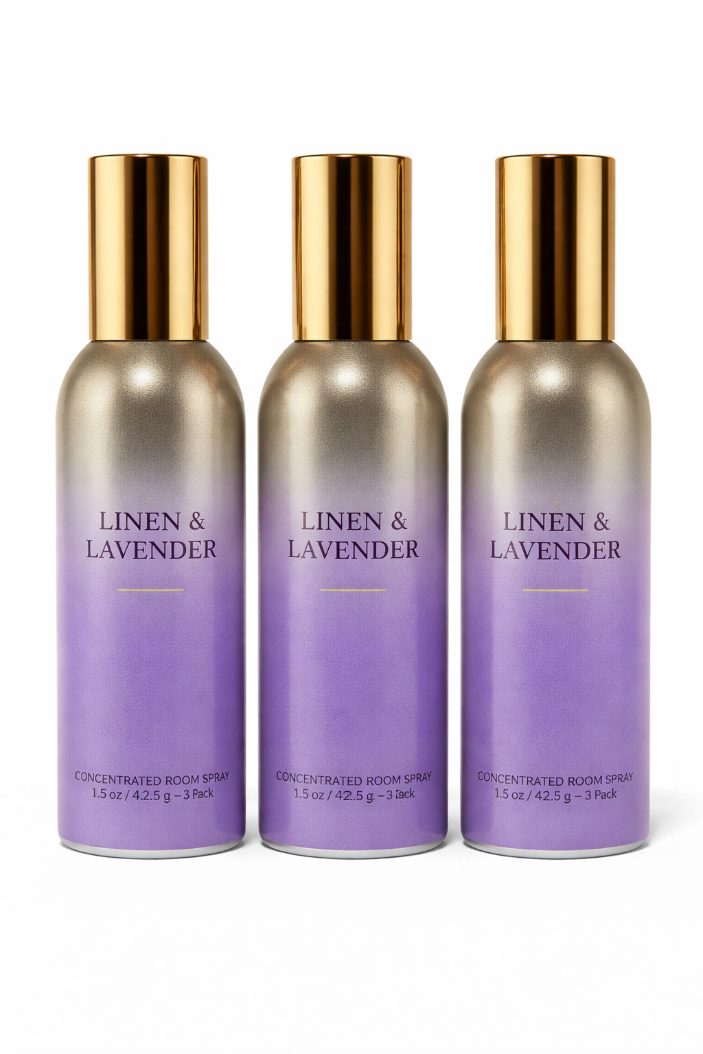 Linen & Lavender Room Spray 3-Pack | Long-Lasting Home Fragrance