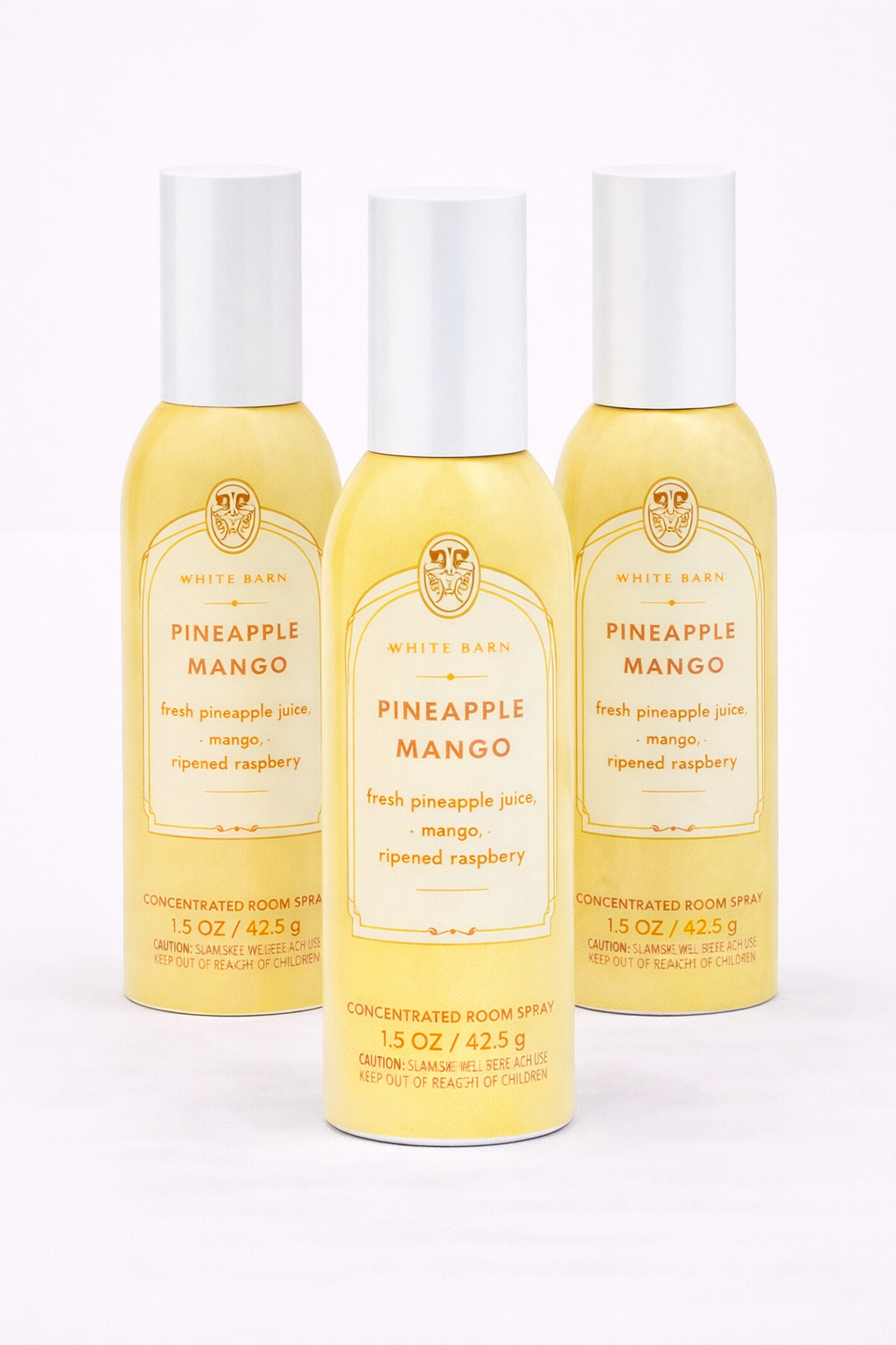 Pineapple Mango Room Spray 3 Pack | Home Fragrance 1.5 Oz / 42.5 G