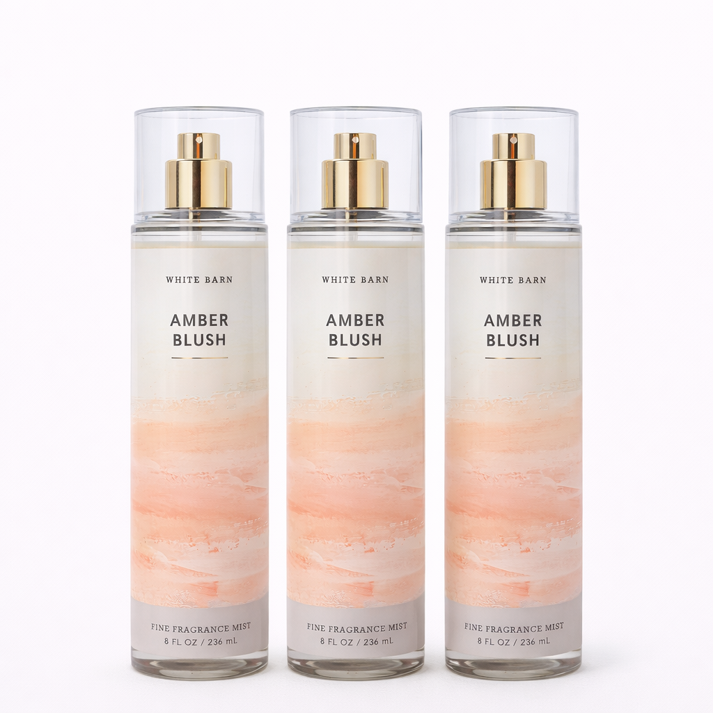 Amber Blush Fragrance Mist 8 Fl Oz / 236 Ml / 236 Ml (Pack Of 3)