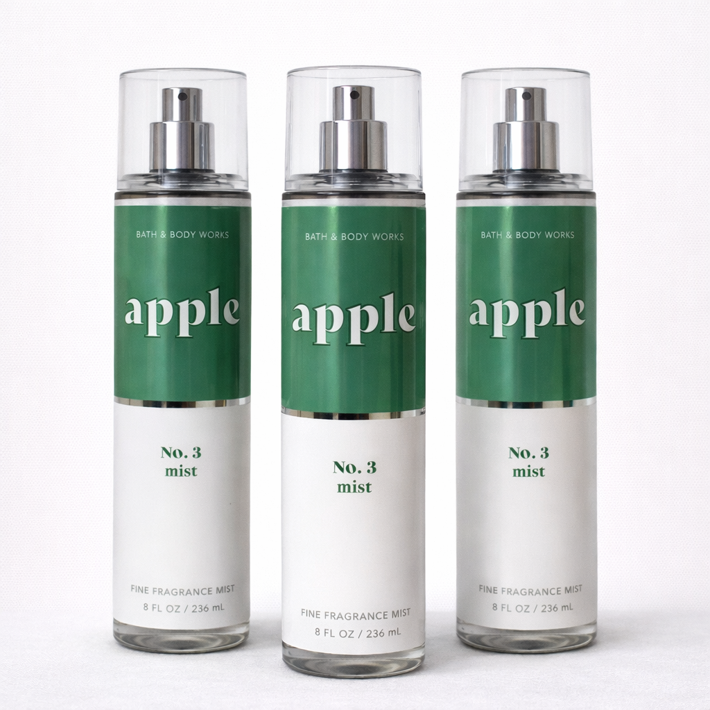 Apple Fragrance Mist 8 Fl Oz / 236 Ml / 236 Ml (Pack Of 3)