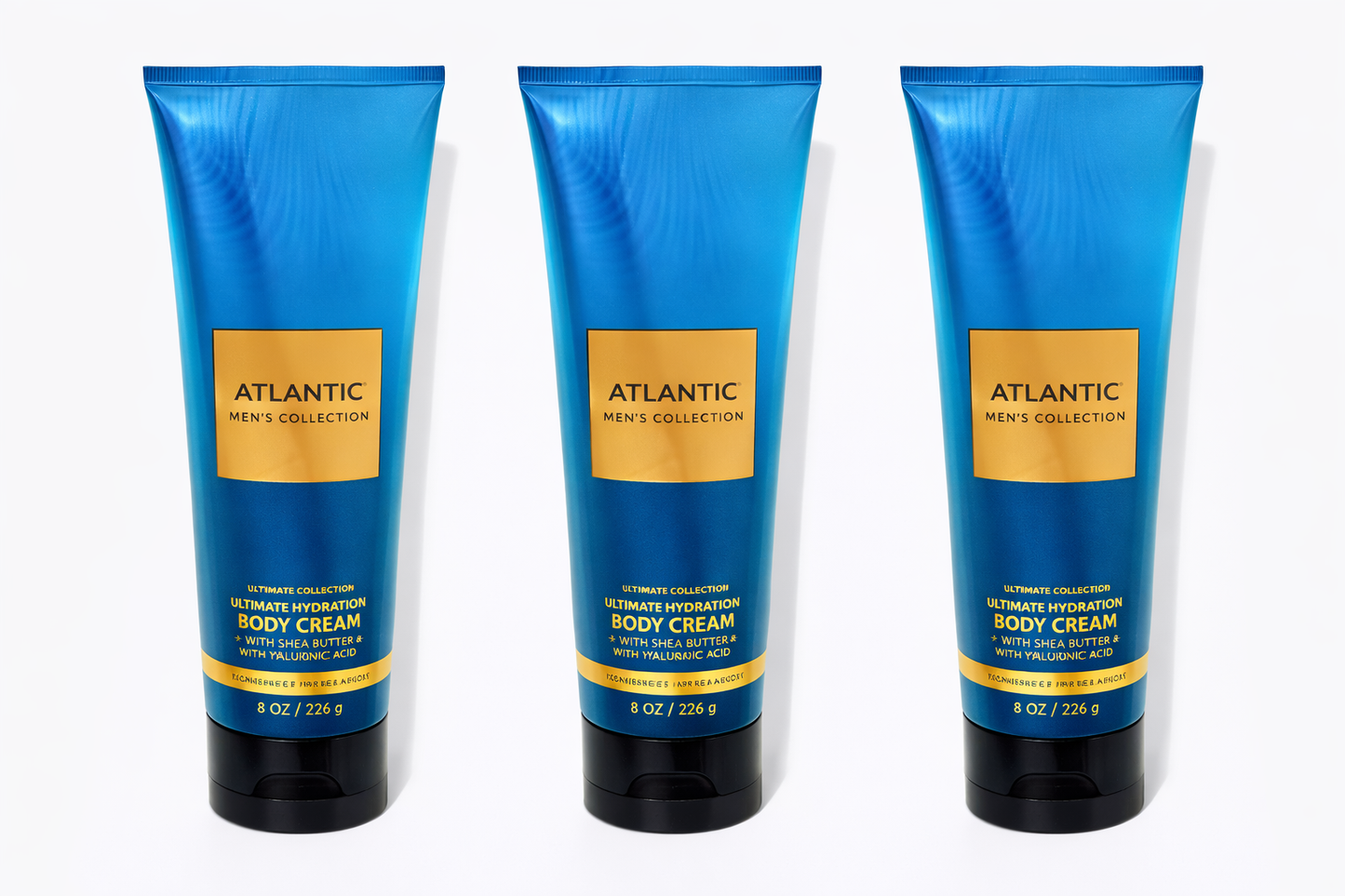 Atlantic Body Cream 8 Oz / 226 G (Pack Of 3) | Ultra Moisturizing