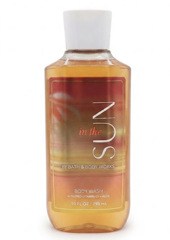 Bath & Body Works IN THE SUN Body Wash 10 oz single bottle with pro-vitamin B5 and aloe