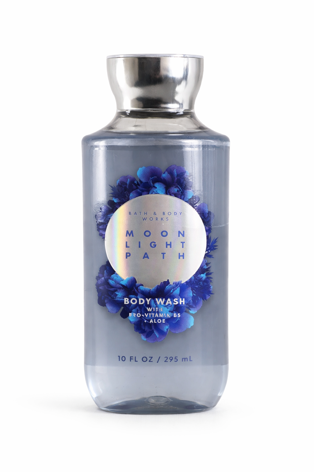 Bath & Body Works MOONLIGHT PATH Body Wash 10 oz single bottle aloe pro vitamin B5 moisturizing shower gel clean scent MWG