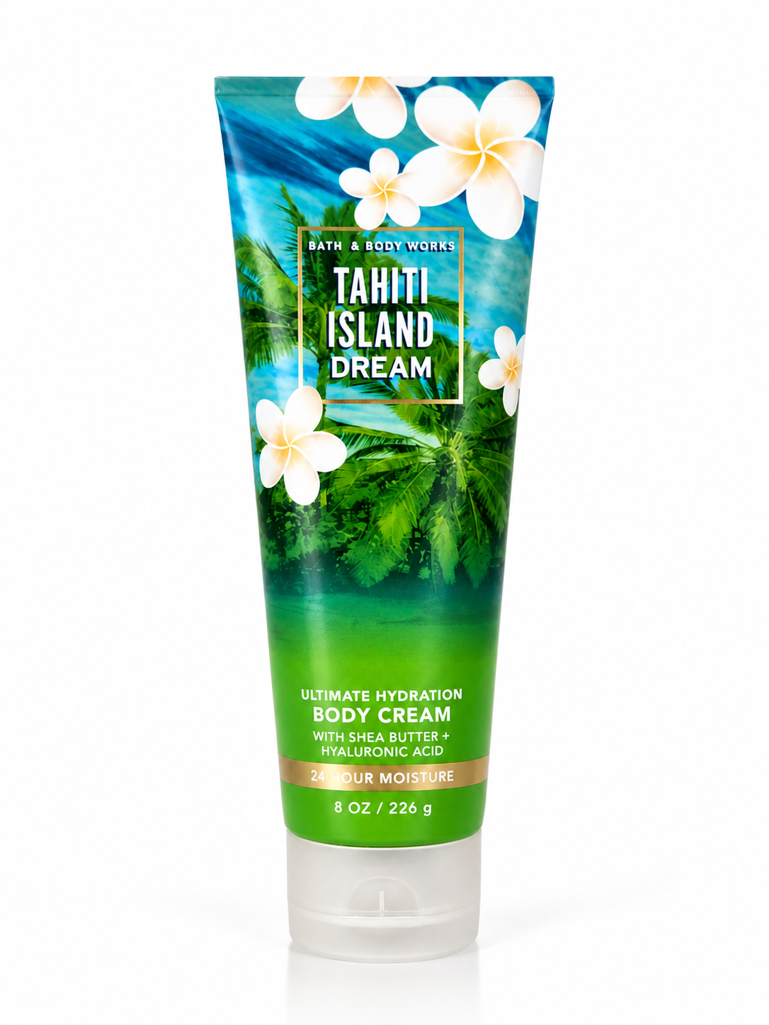 Bath & Body Works TAHITI ISLAND DREAM body cream 8 oz tropical moisturizing lotion island scent women