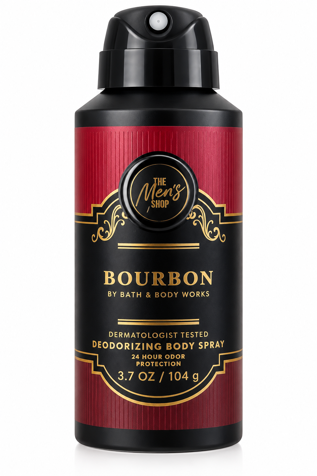 Bath & Body Works BOURBON Deodorizing Body Spray for Men 3.7 oz single bottle