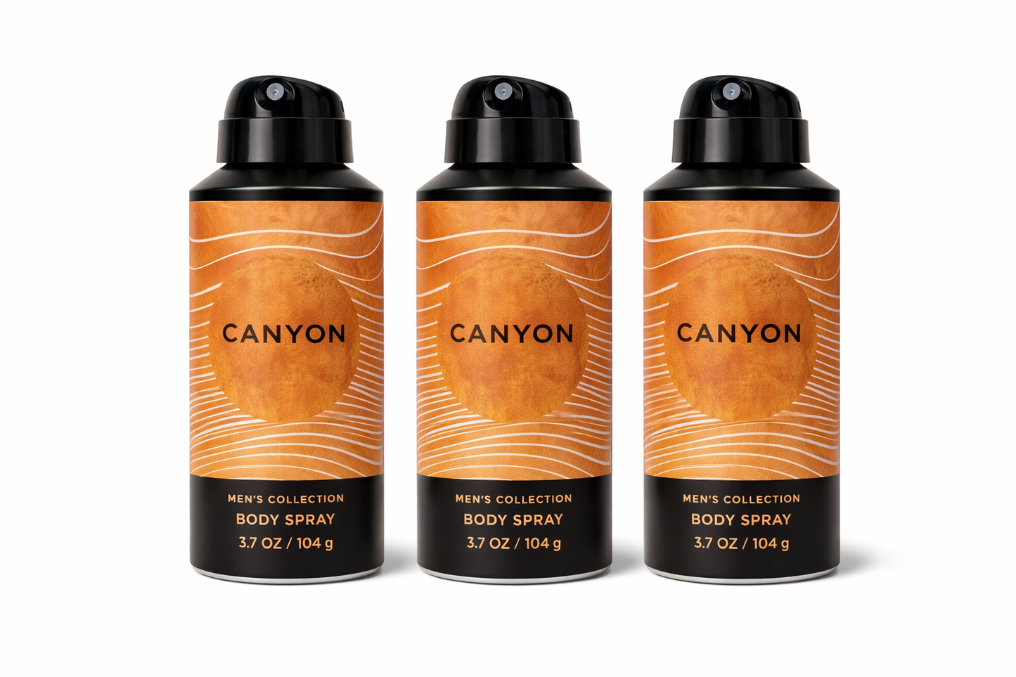 Canyon – Men’s Body Spray (3 Pack)