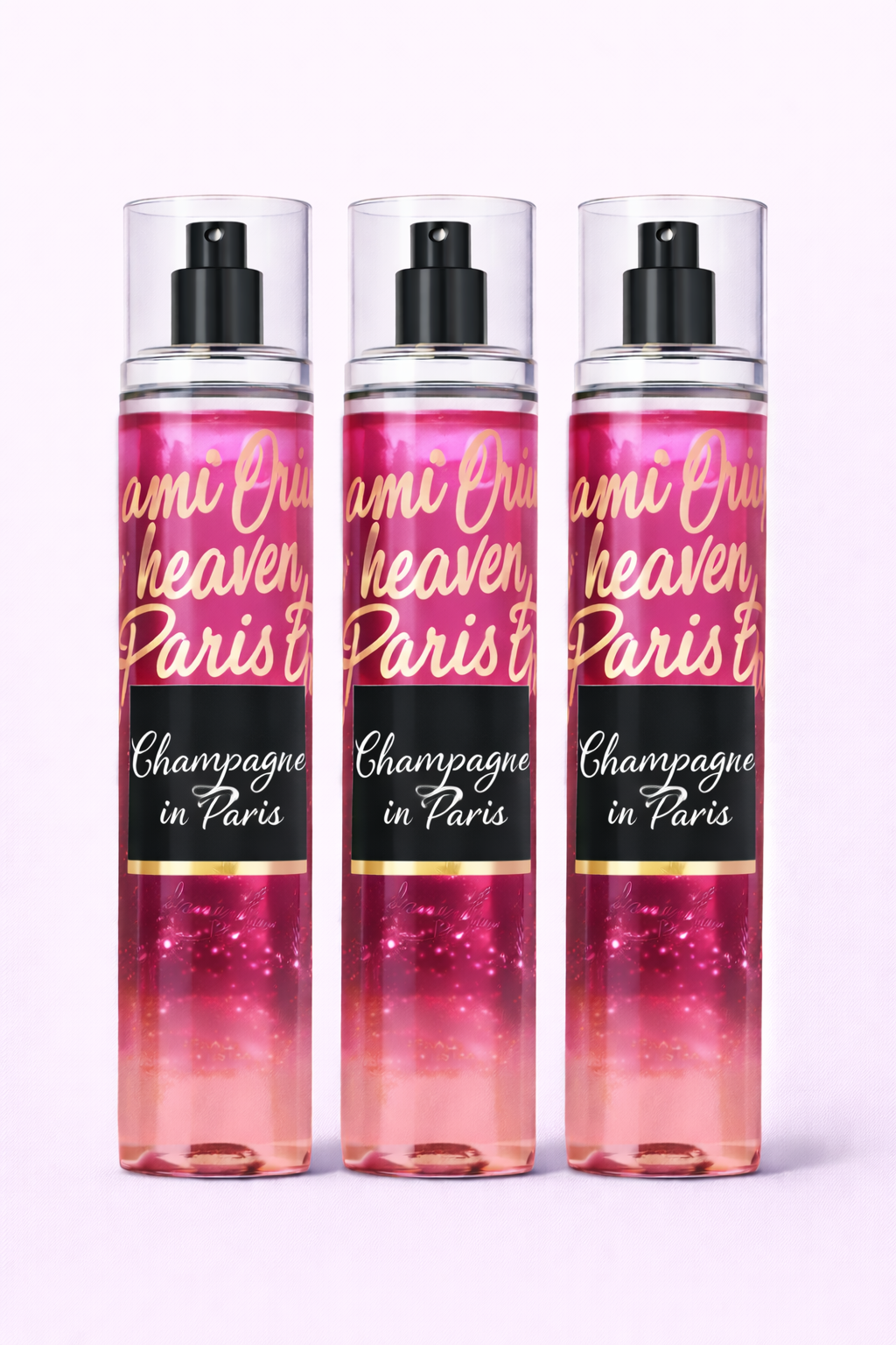 Champagne In Paris (Emily In Paris) Fragrance Mist 8 Fl Oz / 236 Ml / 236 Ml (Pack Of 3)