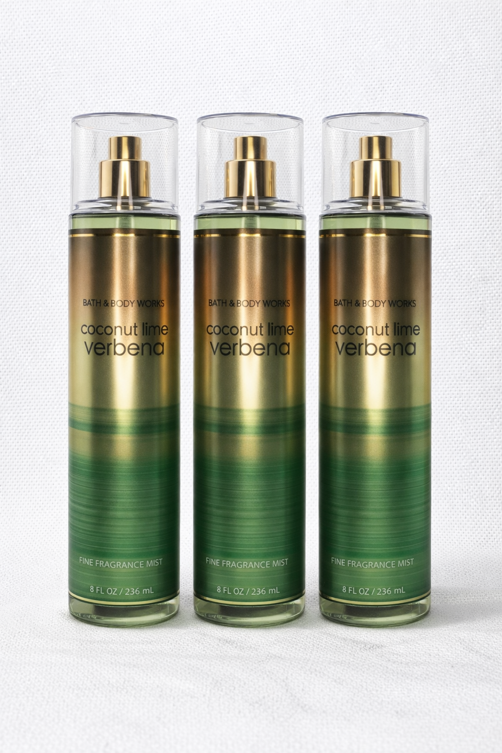 Coconut Lime Verbena Fragrance Mist 8 Fl Oz / 236 Ml / 236 Ml (Pack Of 3)