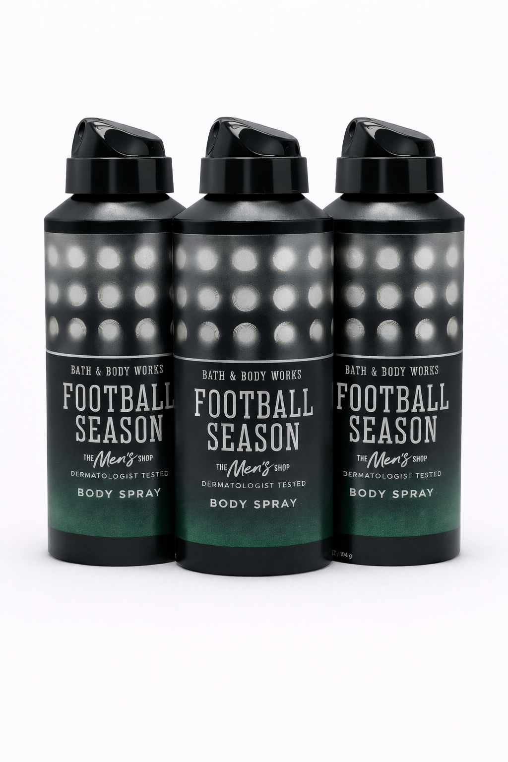 Football Season Men's Body Spray 3 Pack | Long-Lasting Fragrance