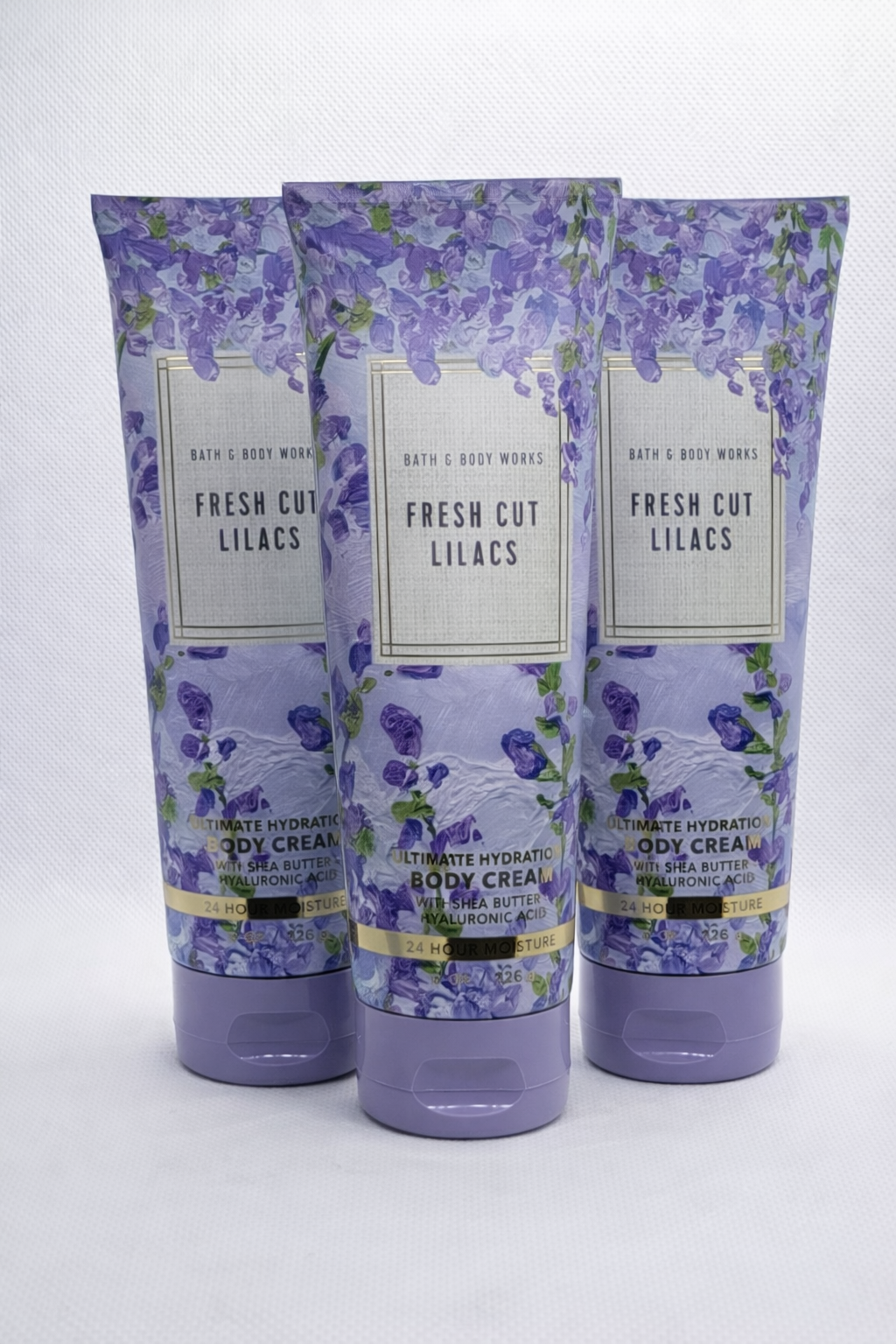 Fresh Cut Lilacs Body Cream 8 Oz / 226 G (Pack Of 3) | Ultra Moisturizing