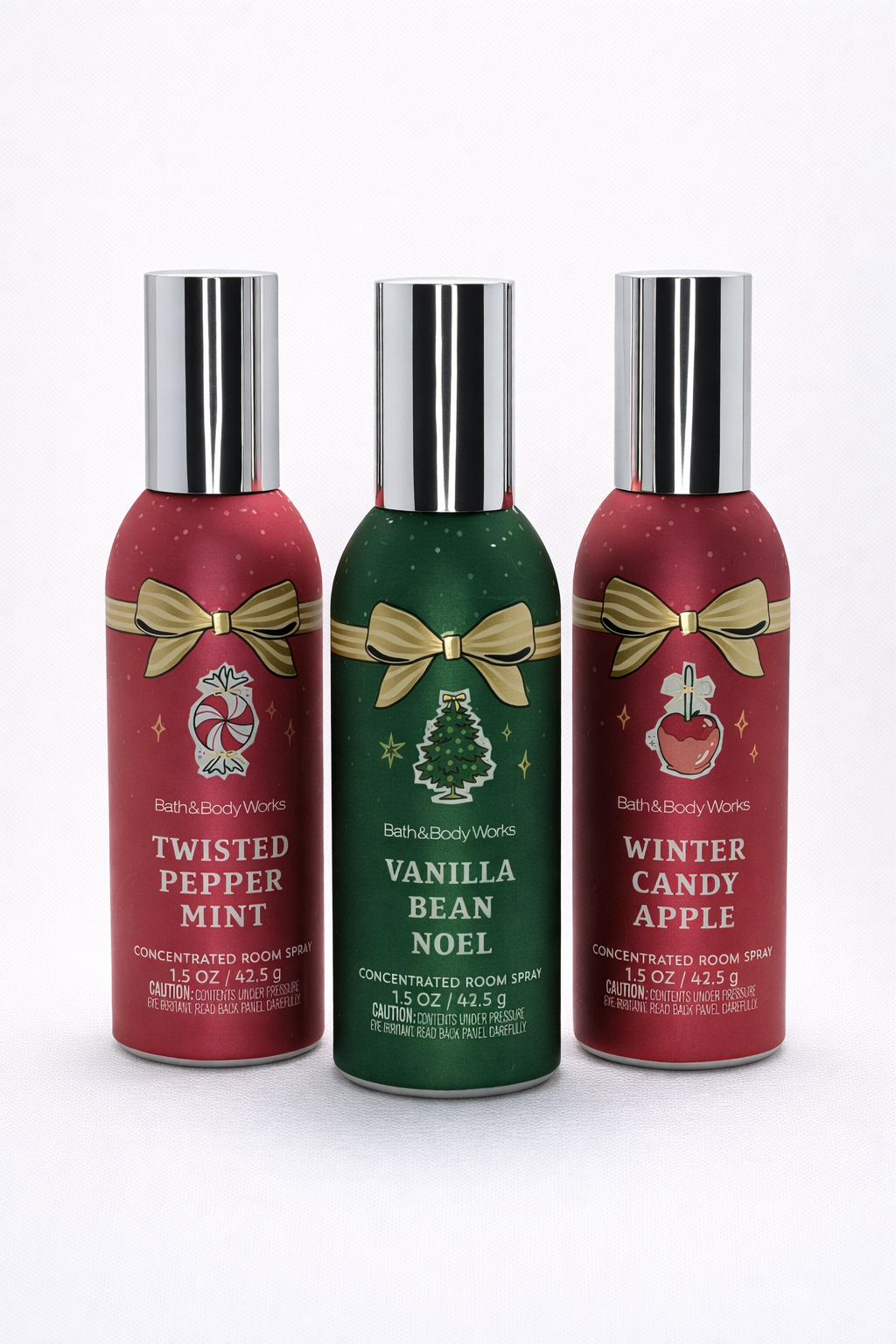 Holiday Trio Room Spray 3 Room Spray 3 Pack | Home Fragrance 1.5 Oz / 42.5 G