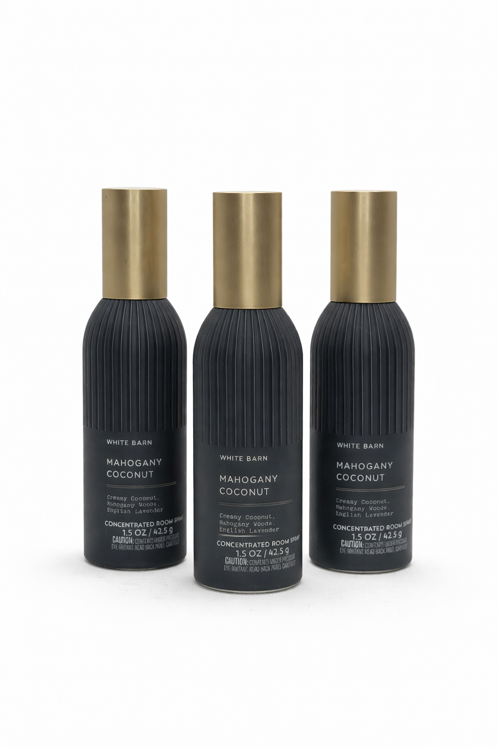 Mahogany Coconut Room Spray 3 Room Spray 3 Pack | Home Fragrance 1.5 Oz / 42.5 G