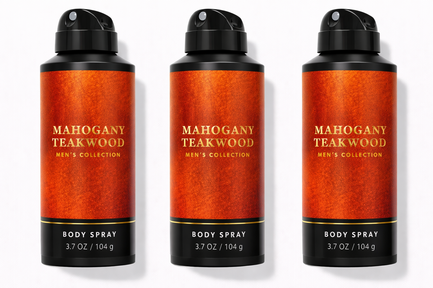 Mahogany Teakwood – Men’s Body Spray (3 Pack)