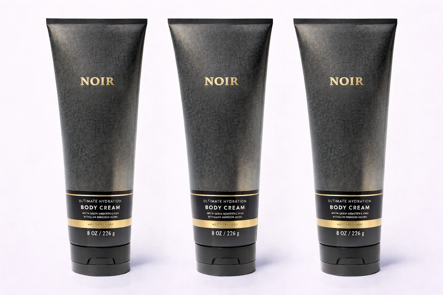 Noir Body Cream 8 Oz / 226 G (Pack Of 3) | Ultra Moisturizing