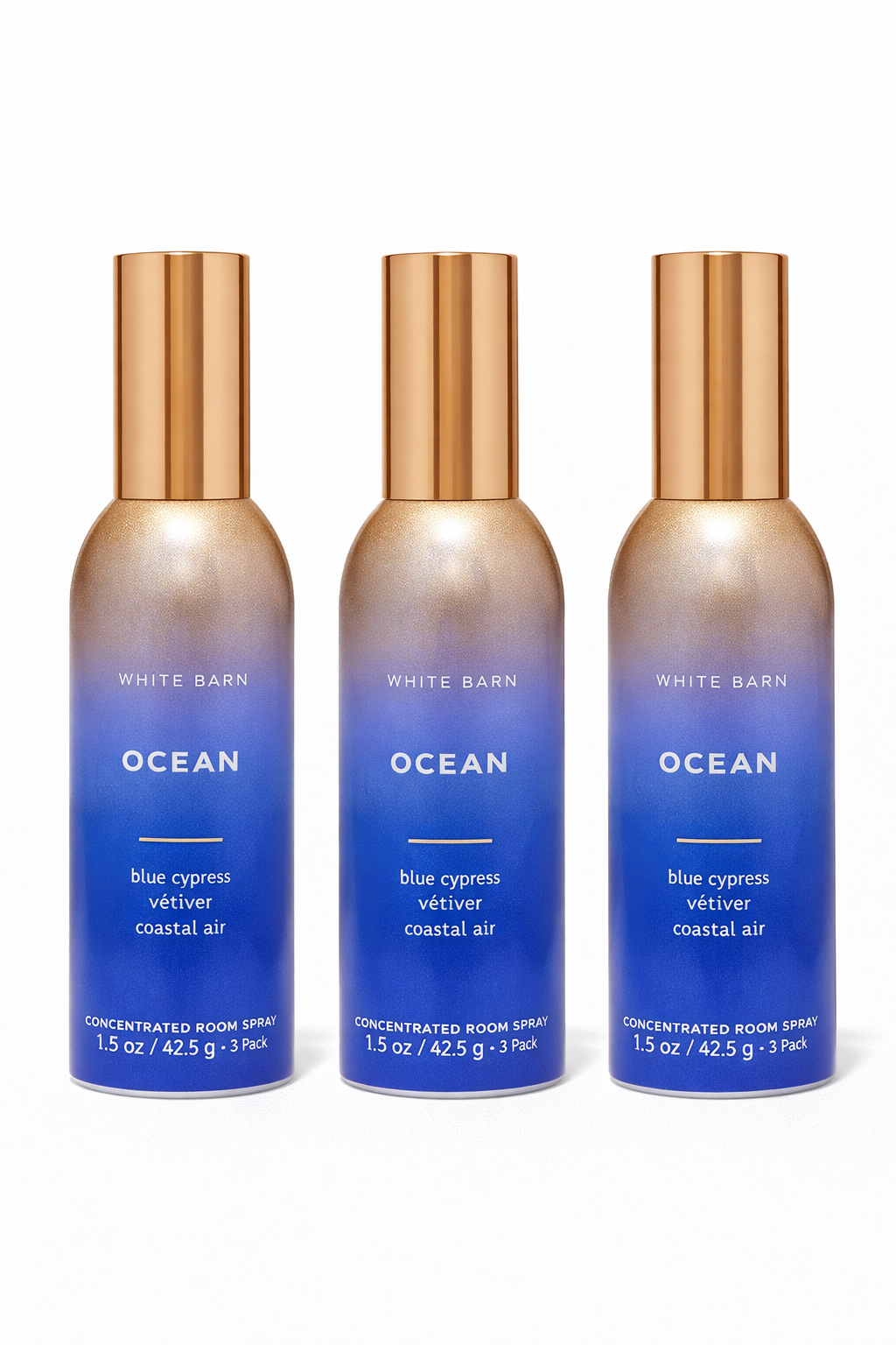 Ocean Room Spray 3-Pack | Long-Lasting Home Fragrance