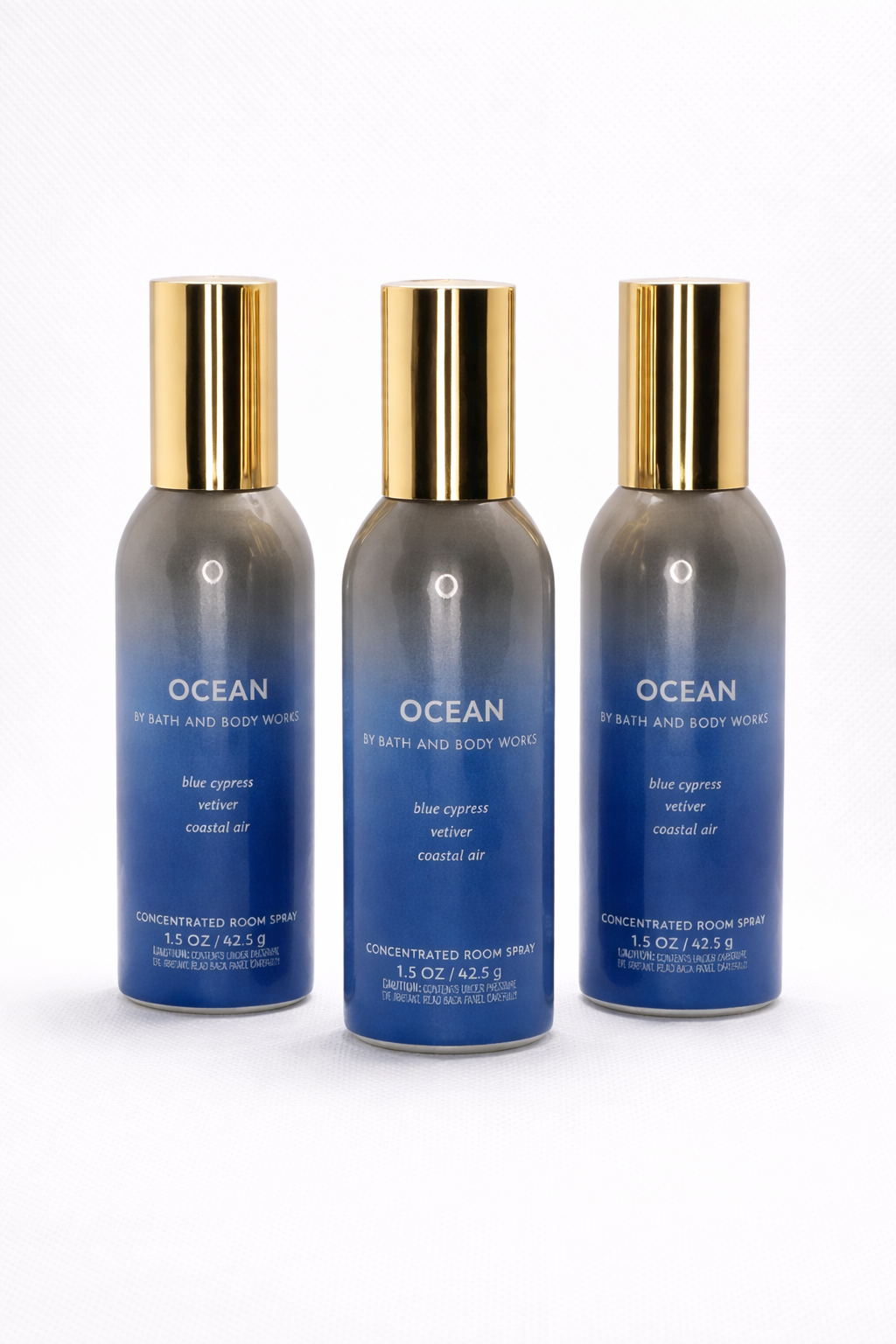Ocean Room Spray 3 Room Spray 3 Pack | Home Fragrance 1.5 Oz / 42.5 G