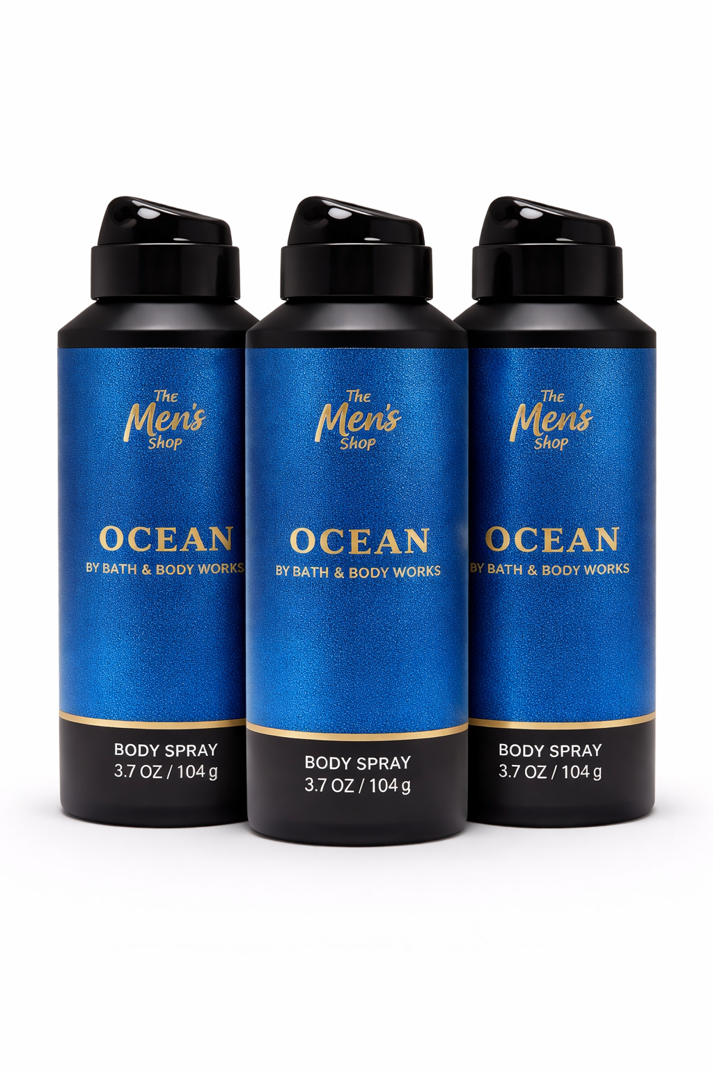 OCEAN Men's Body Spray 3 Pack | Long-Lasting Fragrance