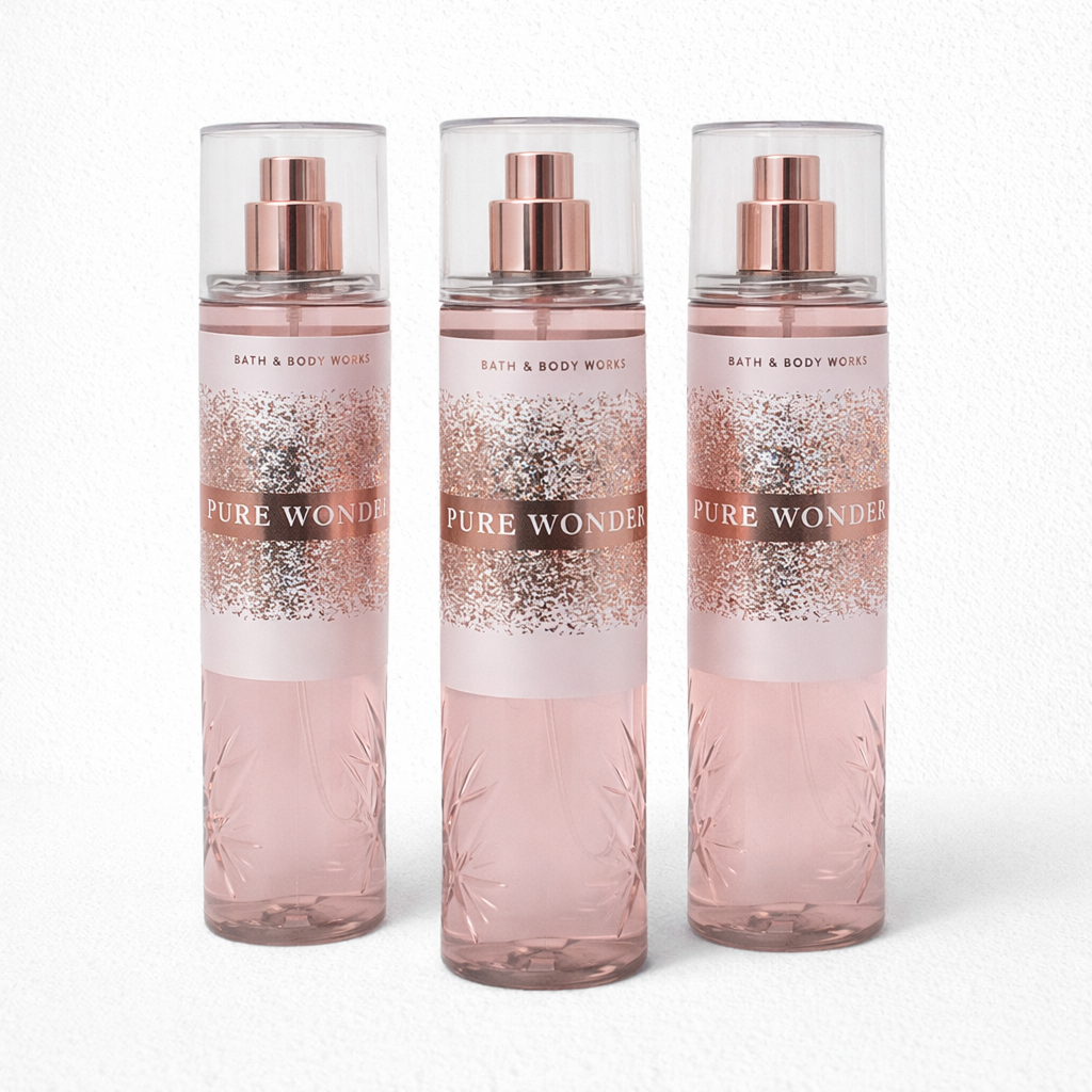 PURE WONDER FINE Bath & Body Works Fragrance Mist 3-Pack – 8 oz Each | My Wrinkles Gone