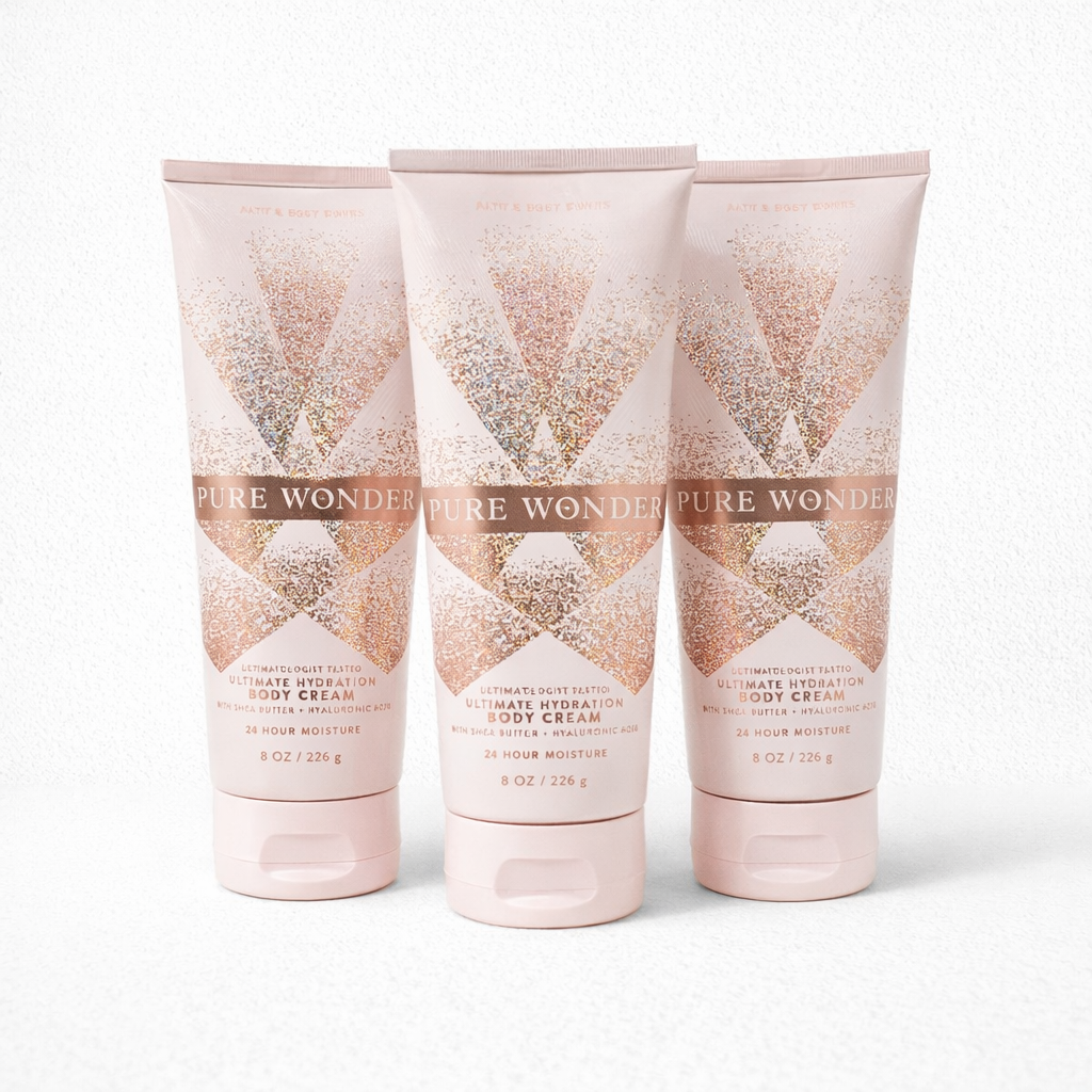 Pure Wonder Body Cream 8 Oz / 226 G (Pack Of 3) | Ultra Moisturizing