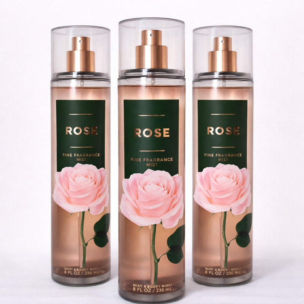 Rose Fragrance Mist 8 Fl Oz / 236 Ml / 236 Ml (Pack Of 3)