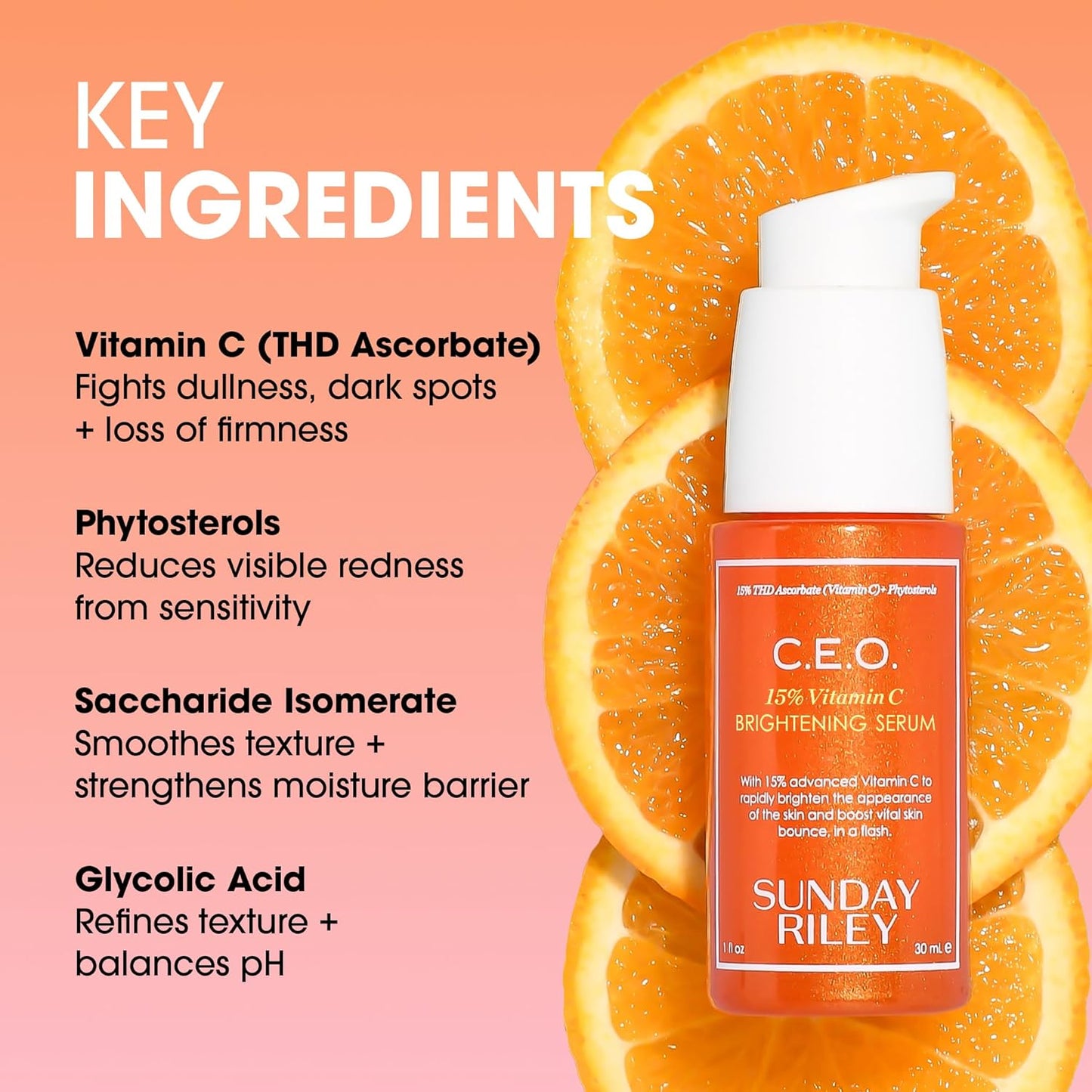 Sunday Riley Vitamin C Brightening Serum Dark Spot and Hyperpigmentation Treatment for Radiant Skin My Wrinkles Gone