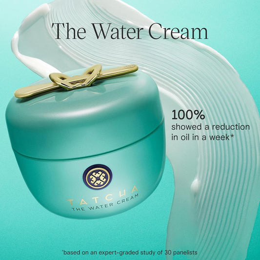 TATCHA The Water Cream pore-refining moisturizer with lightweight hydration for smooth balanced-looking skin