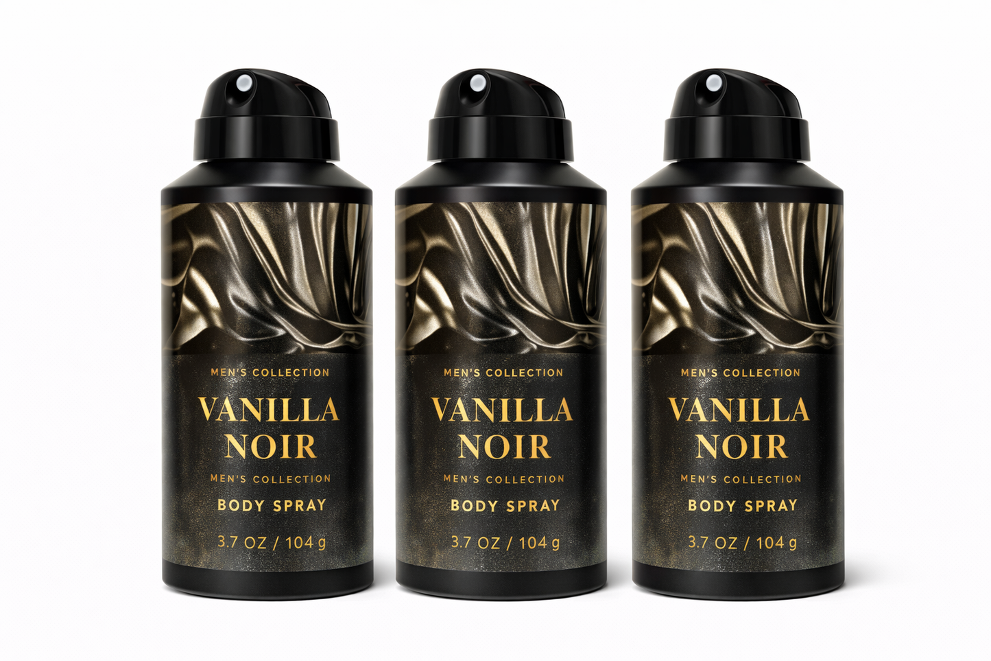 Vanilla Noir – Men’s Body Spray (3 Pack)
