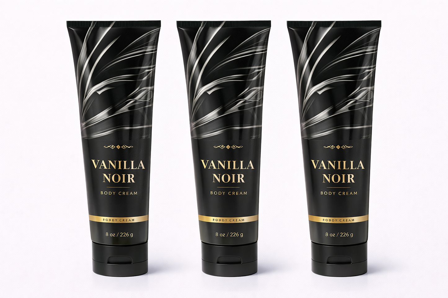 VANILLA NOIR Body Cream 8 oz (Pack of 3) | Ultra Moisturizing