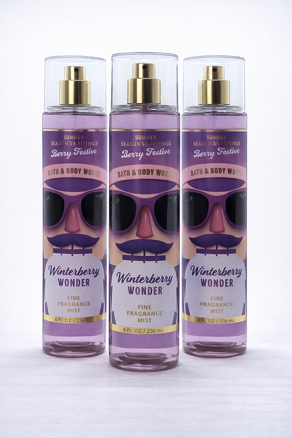 WINTERBERRY WONDER Fragrance Mist 8 Fl Oz / 236 Ml / 236 Ml (Pack Of 3)