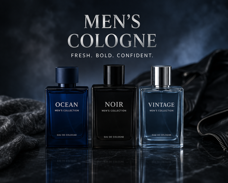 mens cologne collection luxury fragrance bottles fresh bold confident scent bundle masculine perfume gift set long lasting cologne My Wrinkles Gone