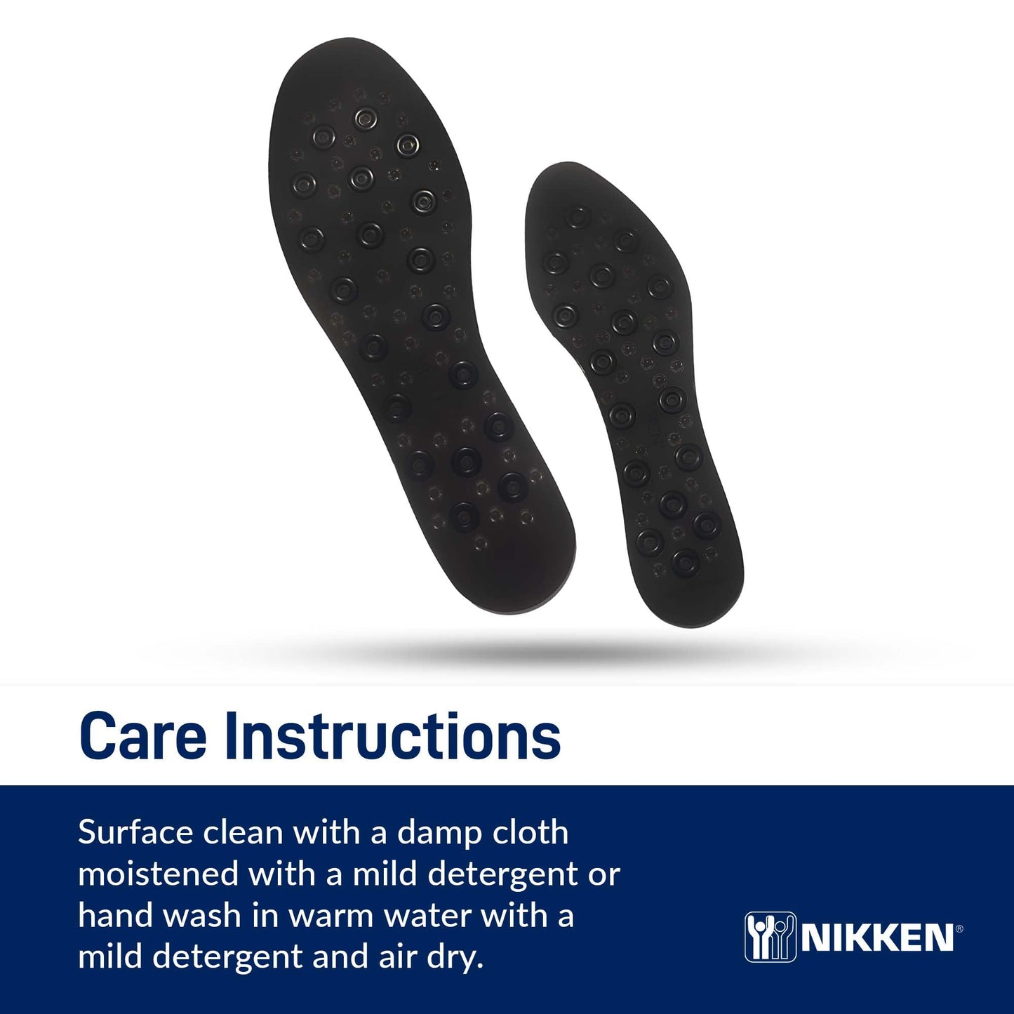 Nikken Kenko mSteps - Insoles 20213 - Women’s Shoe Sizes 5-9, Pair, Cut-to-Fit Design with Magnetic Technology