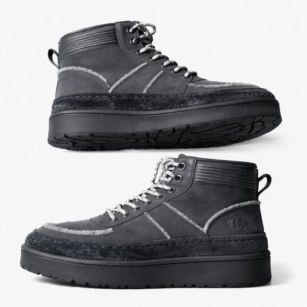 UGG Highland Sport Waterproof Boots Black Men’s Size 10.5 Winter Snow Outdoor | My Wrinkles Gone