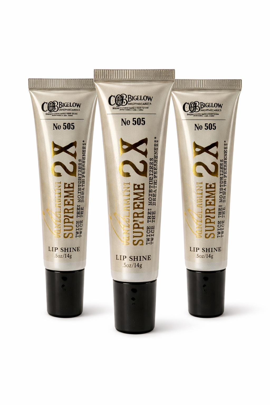 C.O. Bigelow Vanilla 2X Lip Gloss Set (3 Pack) – Ultra Moisturizing & High Shine | My Wrinkles Gone