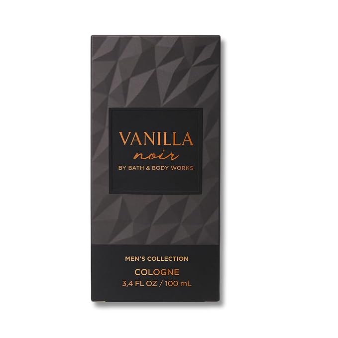 Bath & Body Works VANILLA NOIR Men’s Cologne 3.4 fl oz bottle