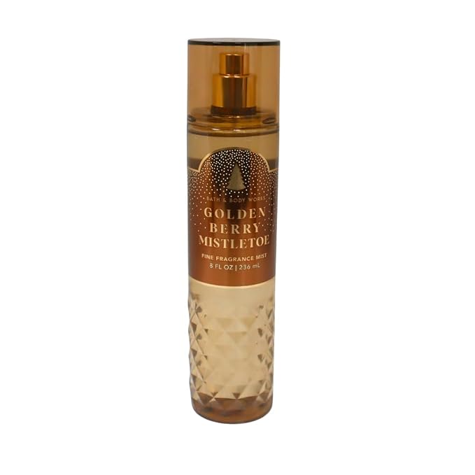 GOLDEN BERRY MISTLETOE Bath & Body Works 3 Steps alternate view 7