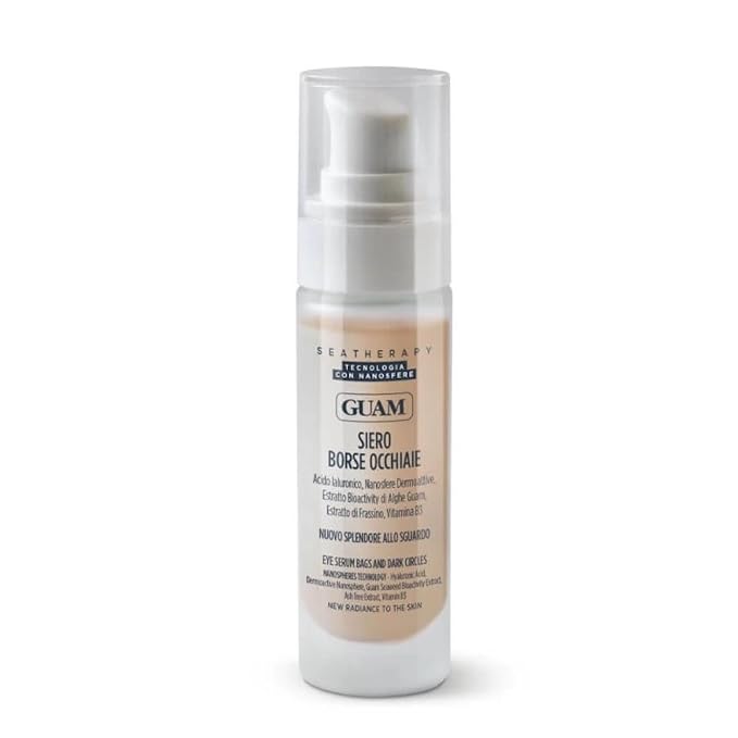 GUAM Seatherapy Anti-Aging Eye Serum with Seaweed & Marine Extracts, how-to-use and application details