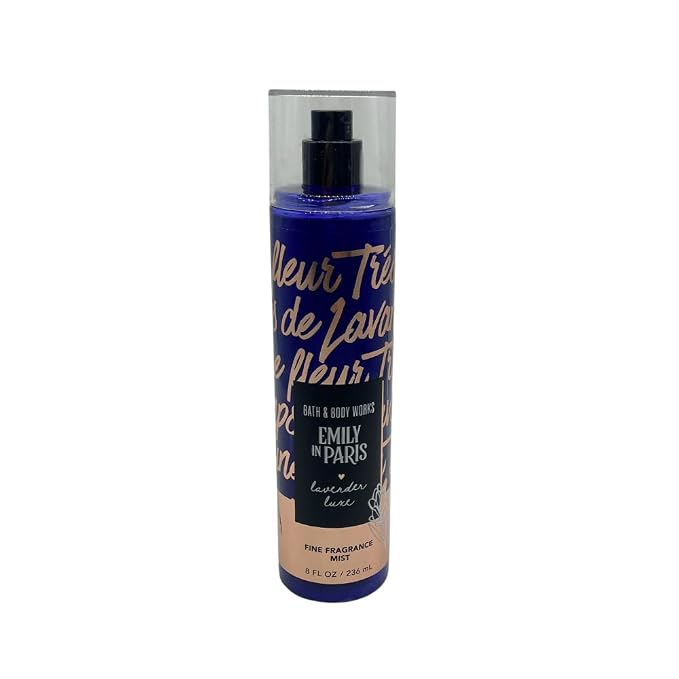 CHAMPAGNE IN PARIS LAVENDER LUXE MACARON CLOUD Bath & Body Works Fragrance Mist 3 Pack alternate view 7