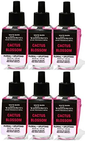 CACTUS BLOSSOM Bath & Body Works Wallflowers Fragrance Refill 6 Pack