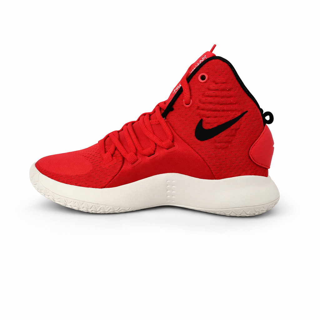 Nike Hyperdunk X TB Basketball Shoes Court Red Kids Size 3.5Y Performance Sneakers | My Wrinkles Gone
