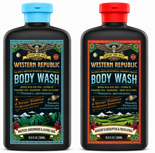 Western Republic Men’s Body Wash Duo 2-Pack