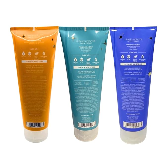 Bath & Body Works SUNSHINE MIMOSA, ISLAND MARGARITA & WATERMELON MOJITO Body Cream - alternate view 2