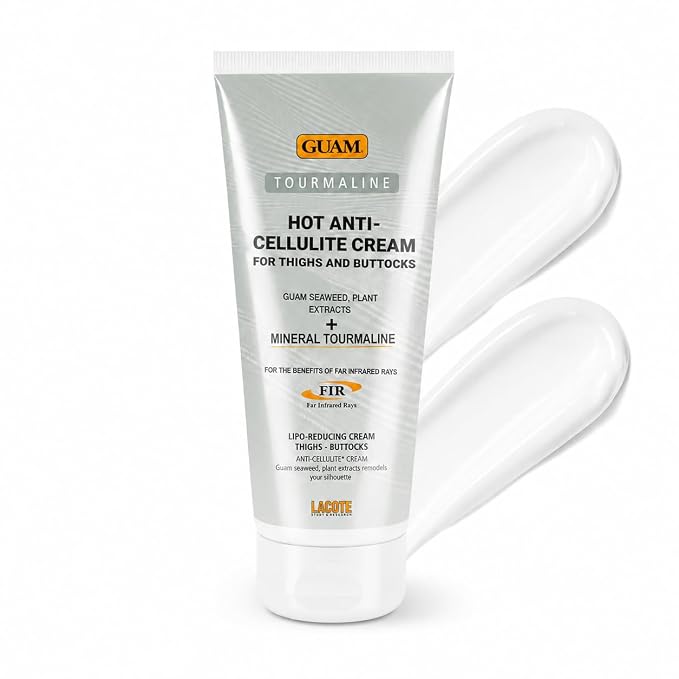 GUAM FIR Anti-Cellulite Hot Cream with Seaweed, Caffeine & Tourmaline - 6.7 oz, main product image