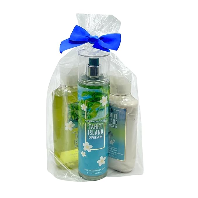 TAHITI ISLAND DREAM Bath & Body Works 3 Step Body Care Set product image 2