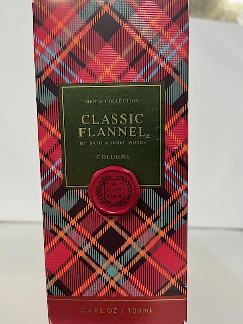 Bath & Body Works CLASSIC FLANNEL Men’s Cologne 3.4 fl oz bottle