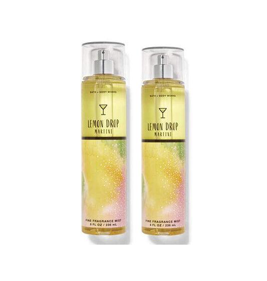 LEMON DROP MARTINI Bath & Body Works Fine Fragrance Mist 2-Pack