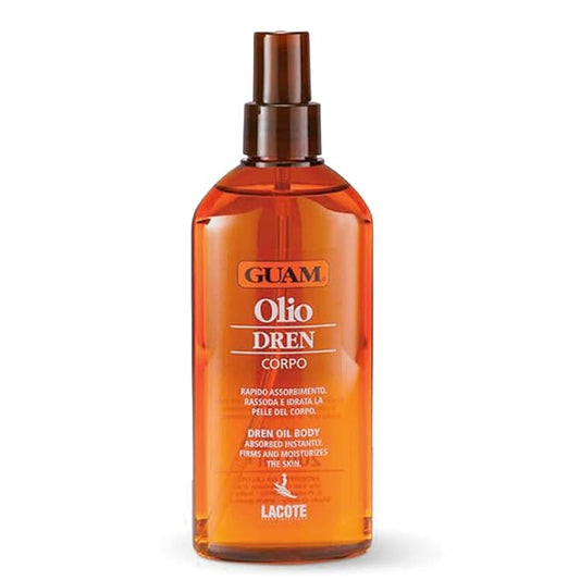 GUAM DREN Seaweed Massage Oil with Green Tea - 200 ml, main product image